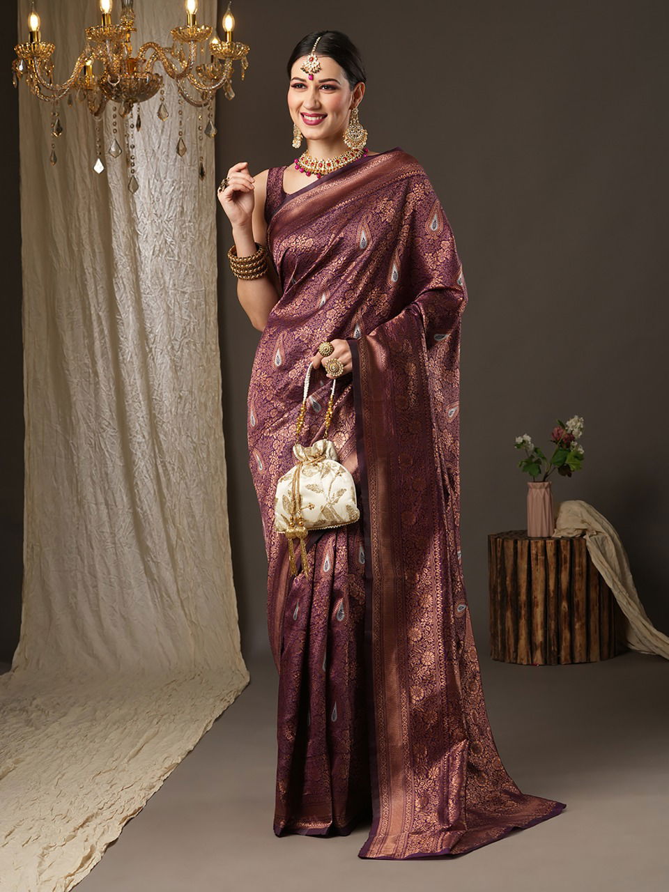 Fiza Vol 6 Woven Wholesale Party Wear Silk Saree Catalog
